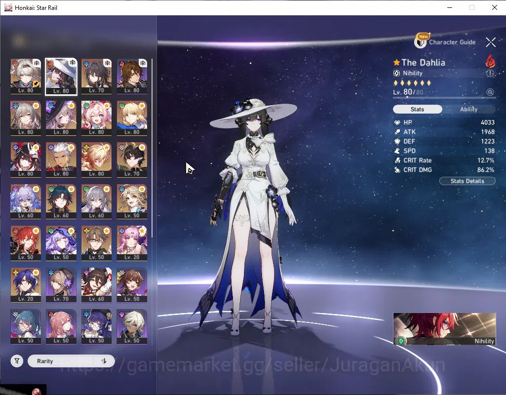 Honkai Star Rail Accounts ASIA|TL 67|11 Limit Hyacine+Sign,Firefly,TheDahlia image 2