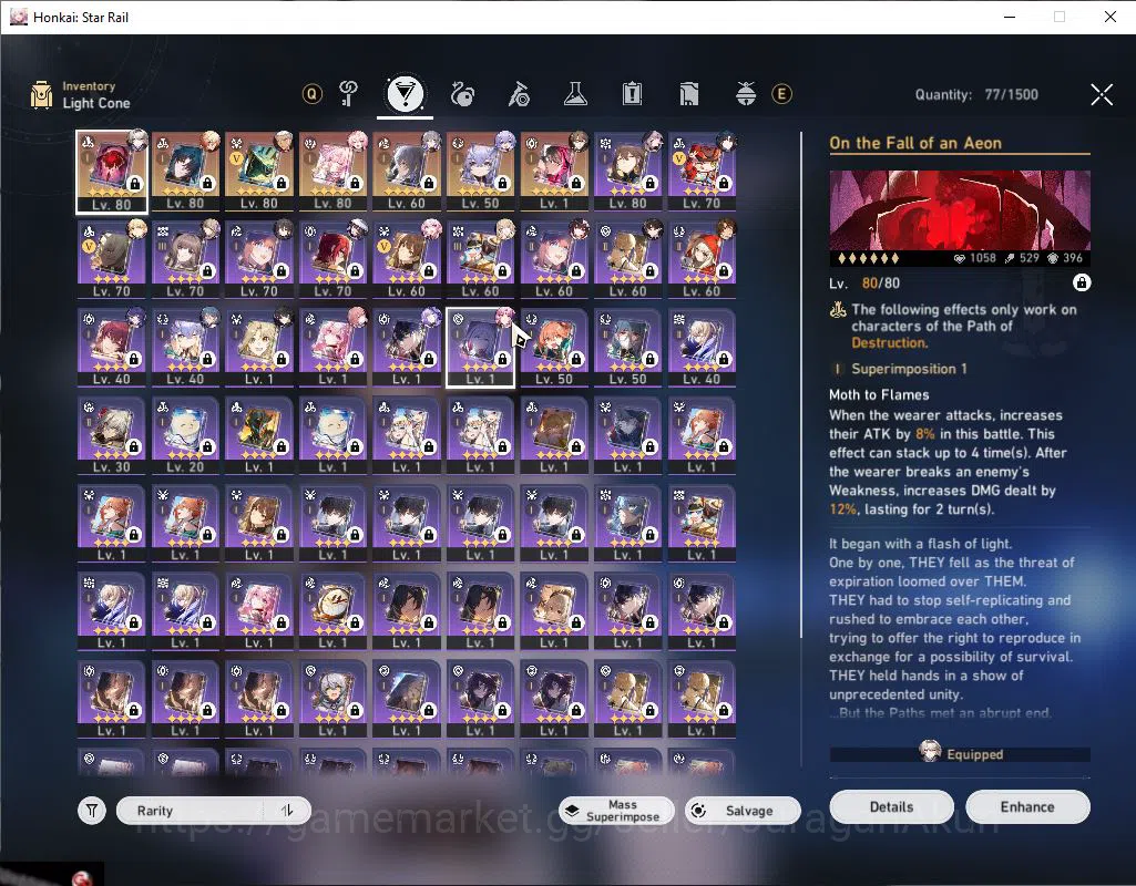 Honkai Star Rail Accounts ASIA|TL 67|11 Limit Hyacine+Sign,Firefly,TheDahlia image 3