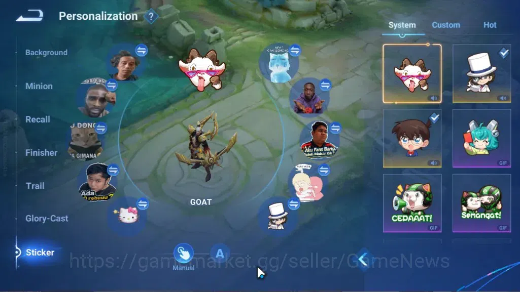Honor of Kings Accounts Rare Skin Hero113 Skin287|Mythic LuBu,Ultraman,Sanrio Angela,DC Conan,LoM Yango,Blessed 13