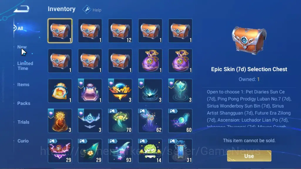 Honor of Kings Accounts Rare Skin Hero113 Skin287|Mythic LuBu,Ultraman,Sanrio Angela,DC Conan,LoM Yango,Blessed 14