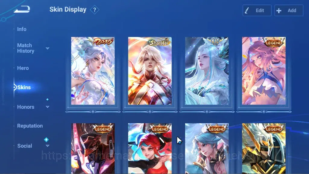 Honor of Kings Accounts Rare Skin Hero113 Skin287|Mythic LuBu,Ultraman,Sanrio Angela,DC Conan,LoM Yango,Blessed 4