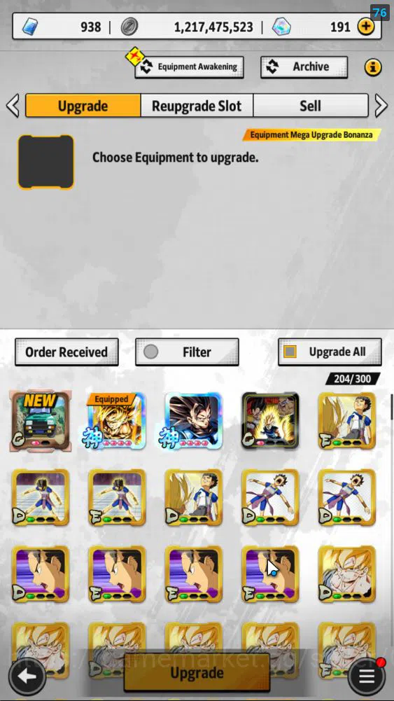 Dragon Ball Legends Accounts 277M Total Power|LV 158|1LR+3UL+16LL|SS 3 Goku(Min image 10