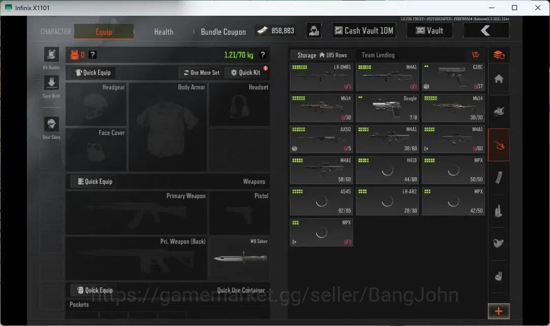 Arena Breakout Accounts High Value Mobile | LV 30 | SV 21.2 M | CV 10 M | SS T03, WP AR-57, Combust FAMAS, Abomi Vector 9 4