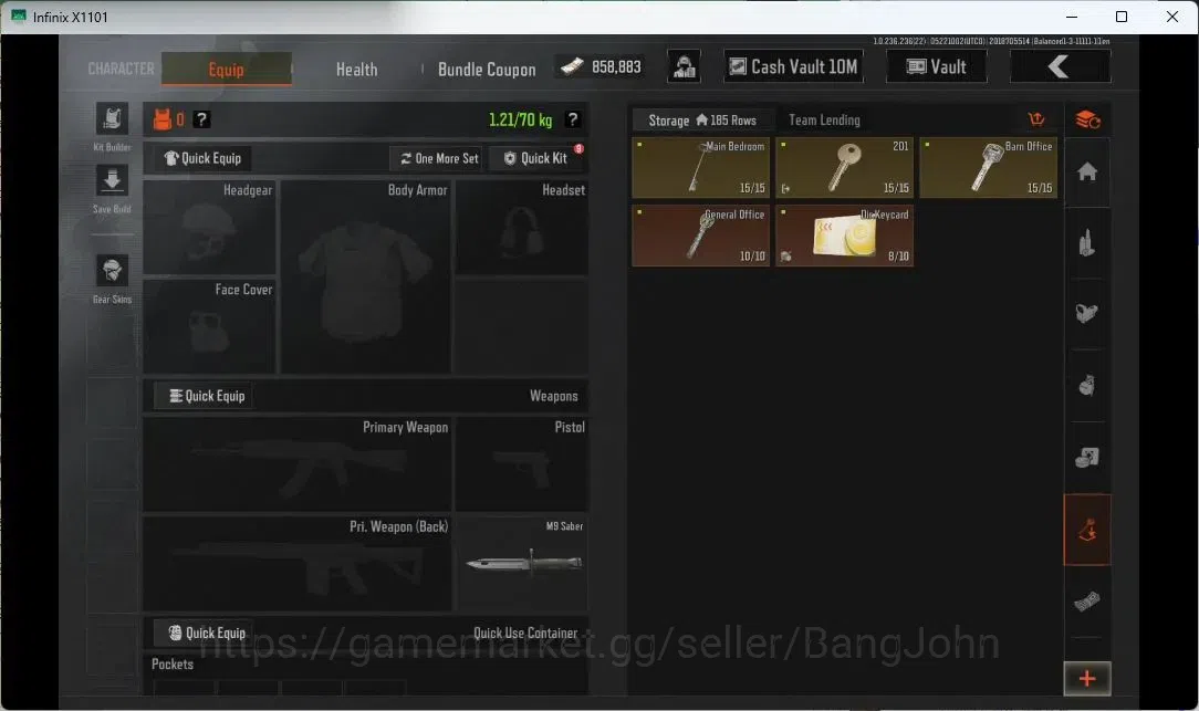Arena Breakout Accounts High Value Mobile | LV 30 | SV 21.2 M | CV 10 M | SS T03, WP AR-57, Combust FAMAS, Abomi Vector 9 6
