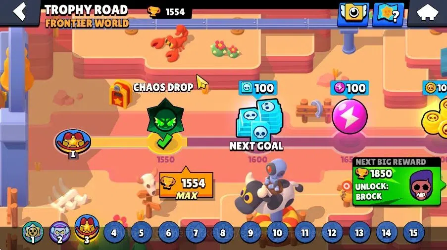 Brawl Stars Accounts 1554 Trophy|4K Bling|20 Brawlers 1 Max Lvl|4 Epic  image 4