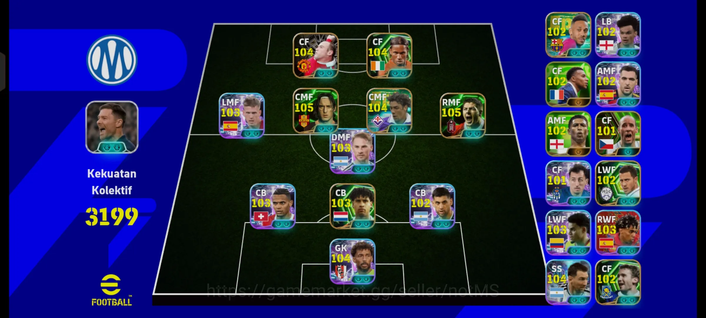 eFootball Accounts Legends & Iconic Players EFOOTBALL COLLECTIVE 3199 | SHOW TIME & EPIC | READY TO PLAY 1