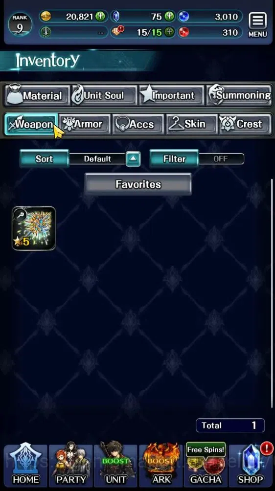 Last Cloudia Accounts Endgame GLOBAL|Rank 7|Collab Brave Frontier(Goddess Tilith,Fire God Vargas) TopTierUnit(G Lilaha,PoG 9