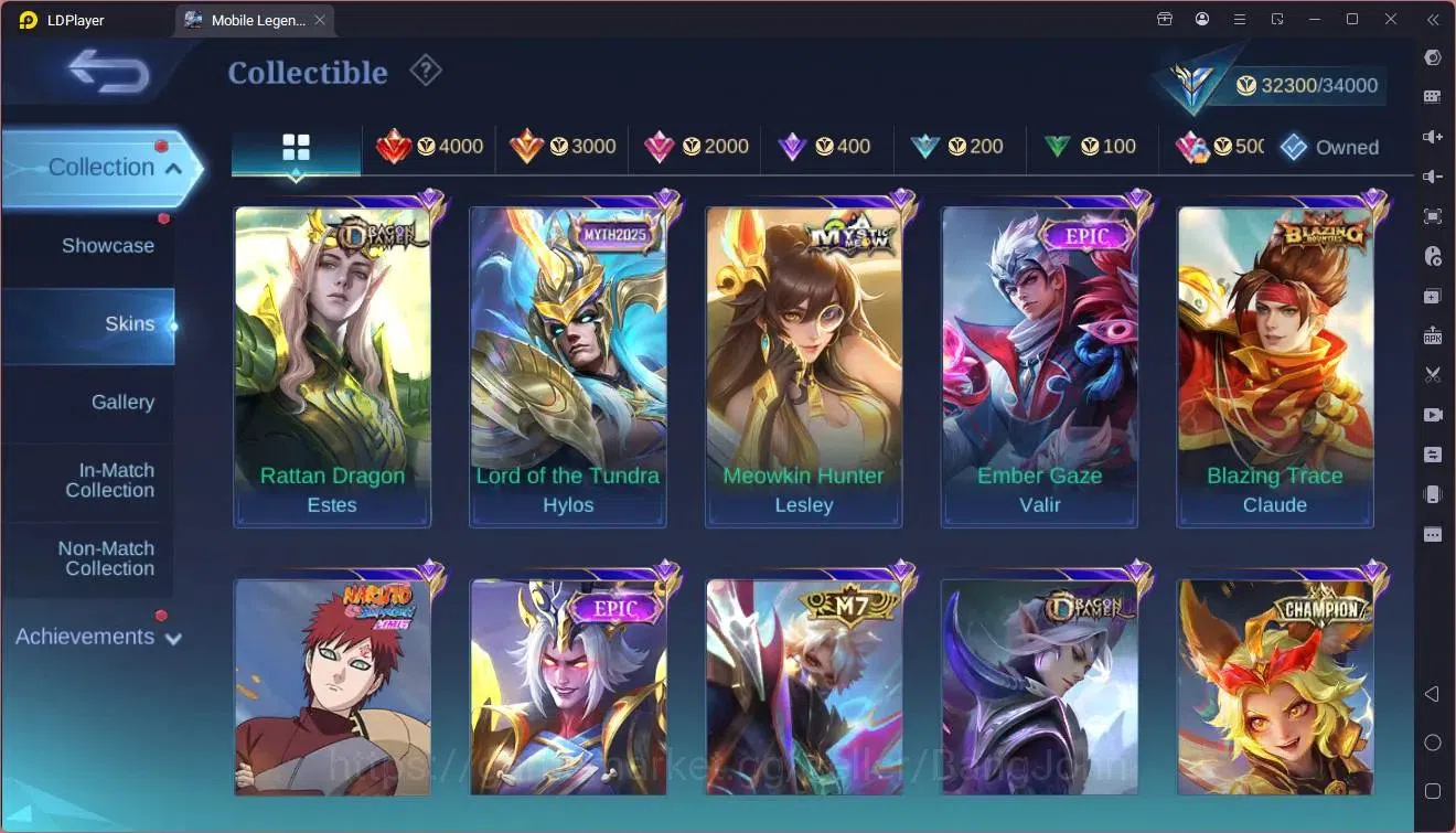 Mobile Legends: Bang Bang Accounts Global|Hero 79|Skin 120|Expert|Prime Granger|KOF K image 14