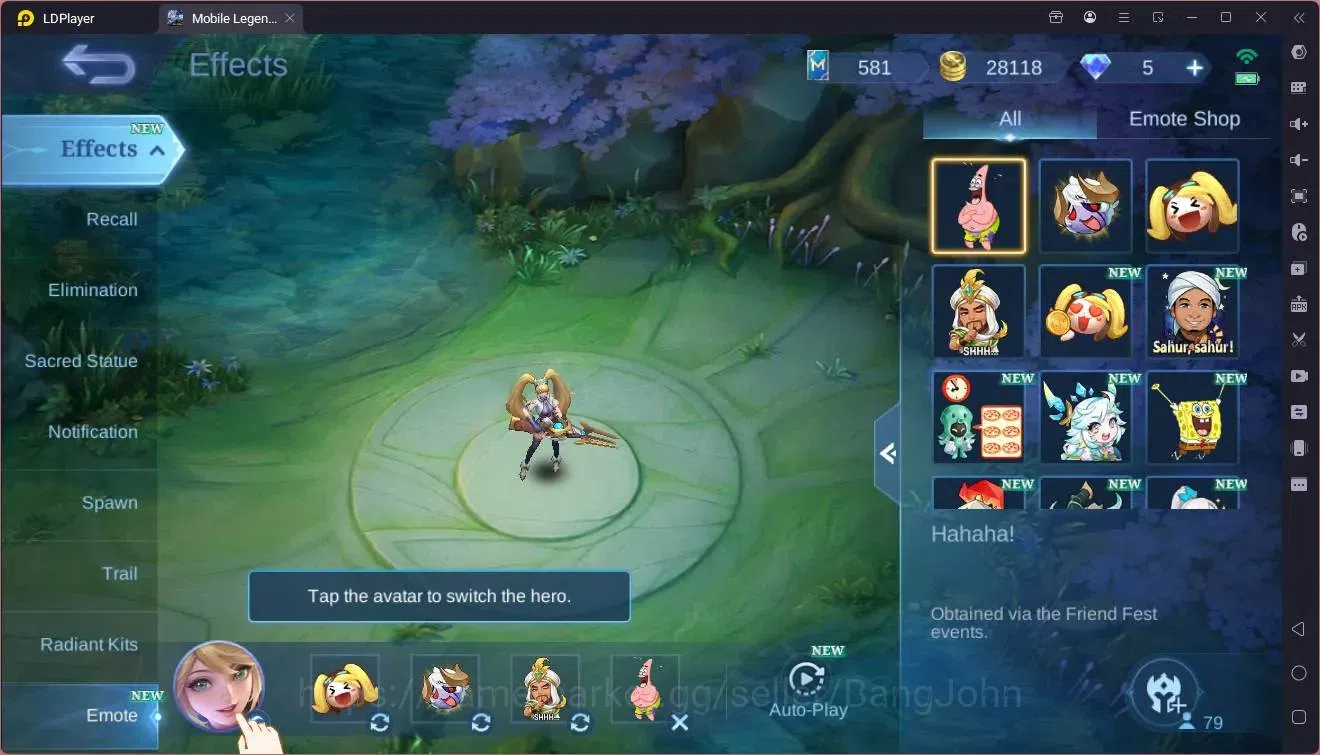 Mobile Legends: Bang Bang Accounts Global|Hero 79|Skin 120|Expert|Prime Granger|KOF K image 18