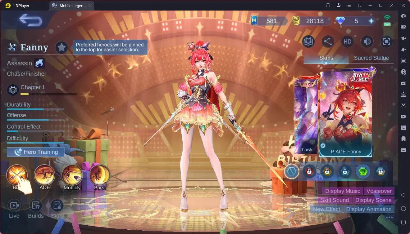 Mobile Legends: Bang Bang Accounts Global|Hero 79|Skin 120|Expert|Prime Granger|KOF K image 6