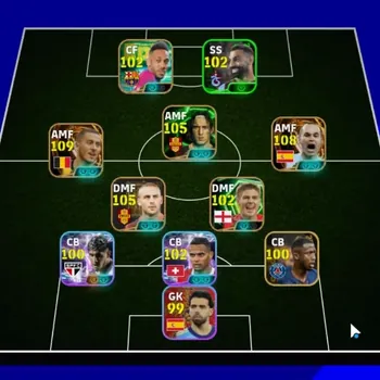 eFootball Accounts Legends & Iconic Players Android|Big Time Andreas Iniesta,Eden Hazard|6 Epic Daniele De Rossi,Francesco