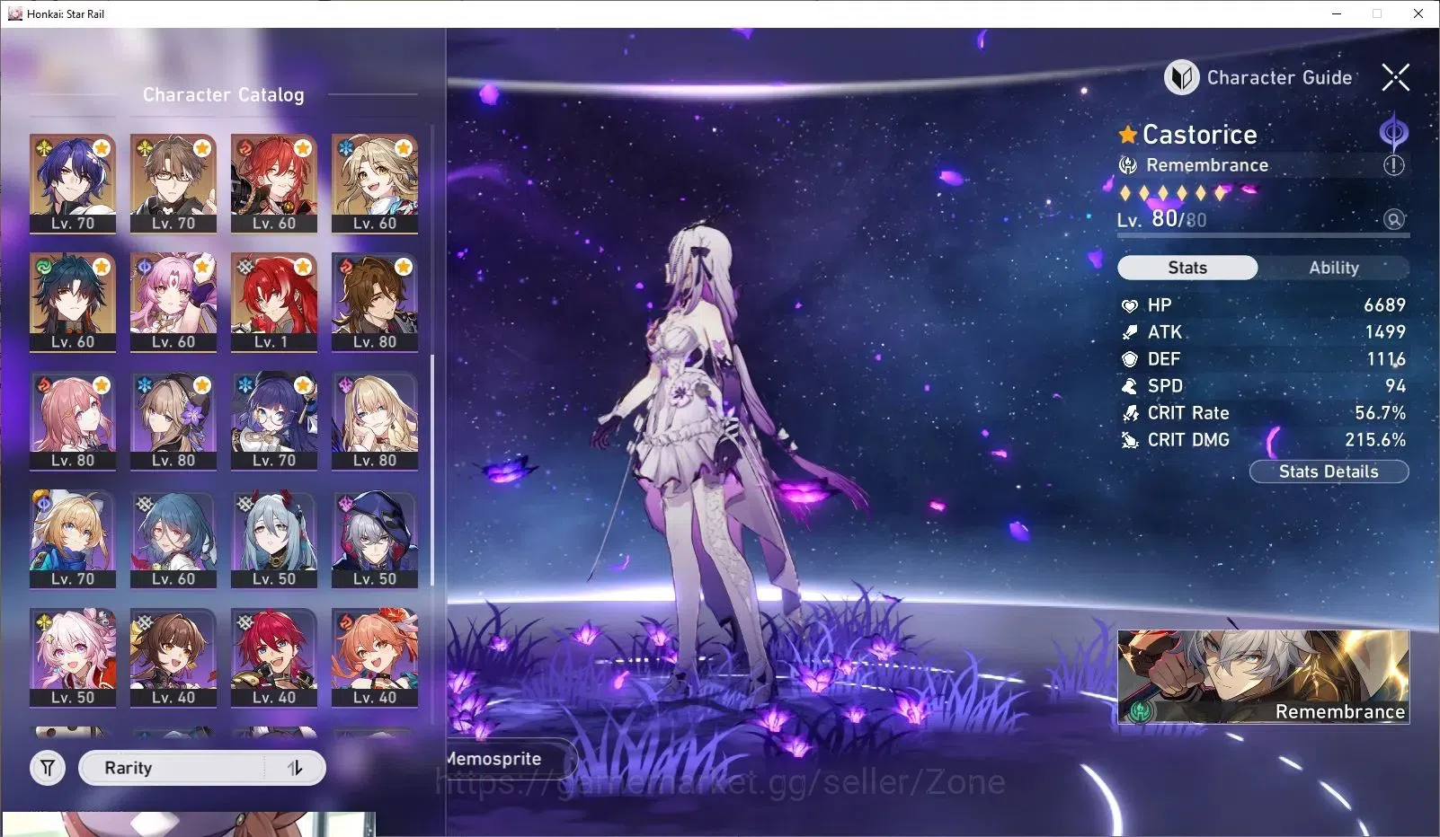 Honkai Star Rail Accounts ASIA|TL70|40 Lim|Mydei Lv80|Sign Lv80|Aventurine L image 10