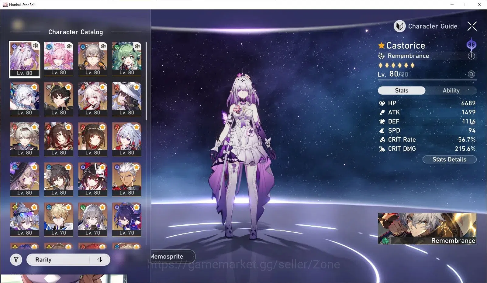 Honkai Star Rail Accounts ASIA|TL70|40 Lim|Mydei Lv80|Sign Lv80|Aventurine L image 11