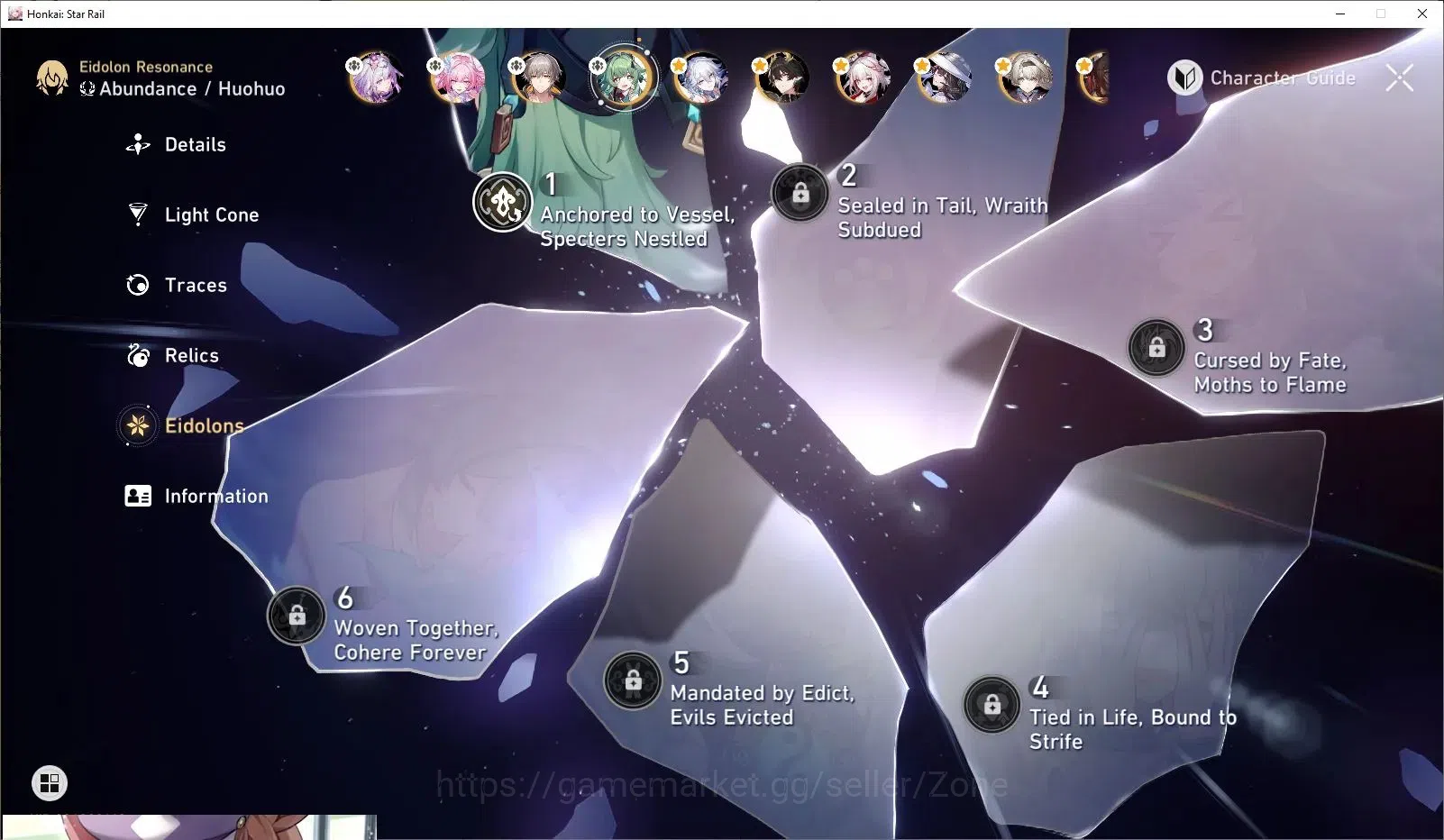 Honkai Star Rail Accounts ASIA|TL70|40 Lim|Mydei Lv80|Sign Lv80|Aventurine L image 6