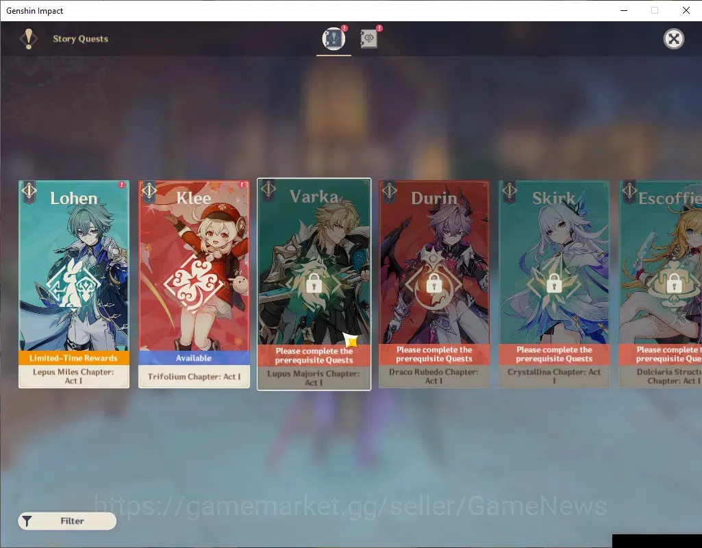 Genshin Impact Accounts ASIA | AR 39 | 2 Limited + 1 (*5Weapon) | Lauma+Si image 15