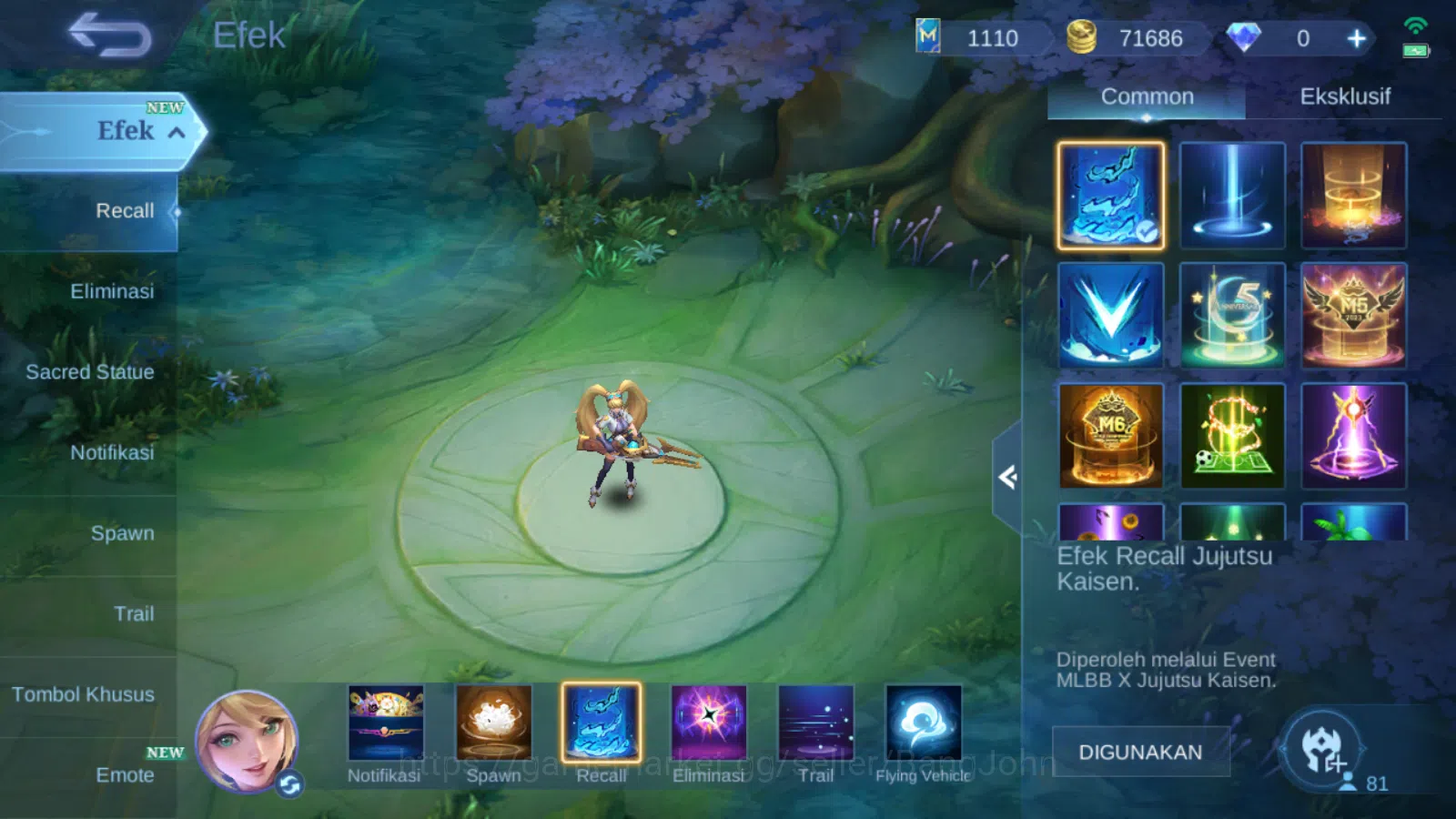 Mobile Legends: Bang Bang Accounts Hero 81 | skin 172 | kof guinevere | kof karina |  image 3