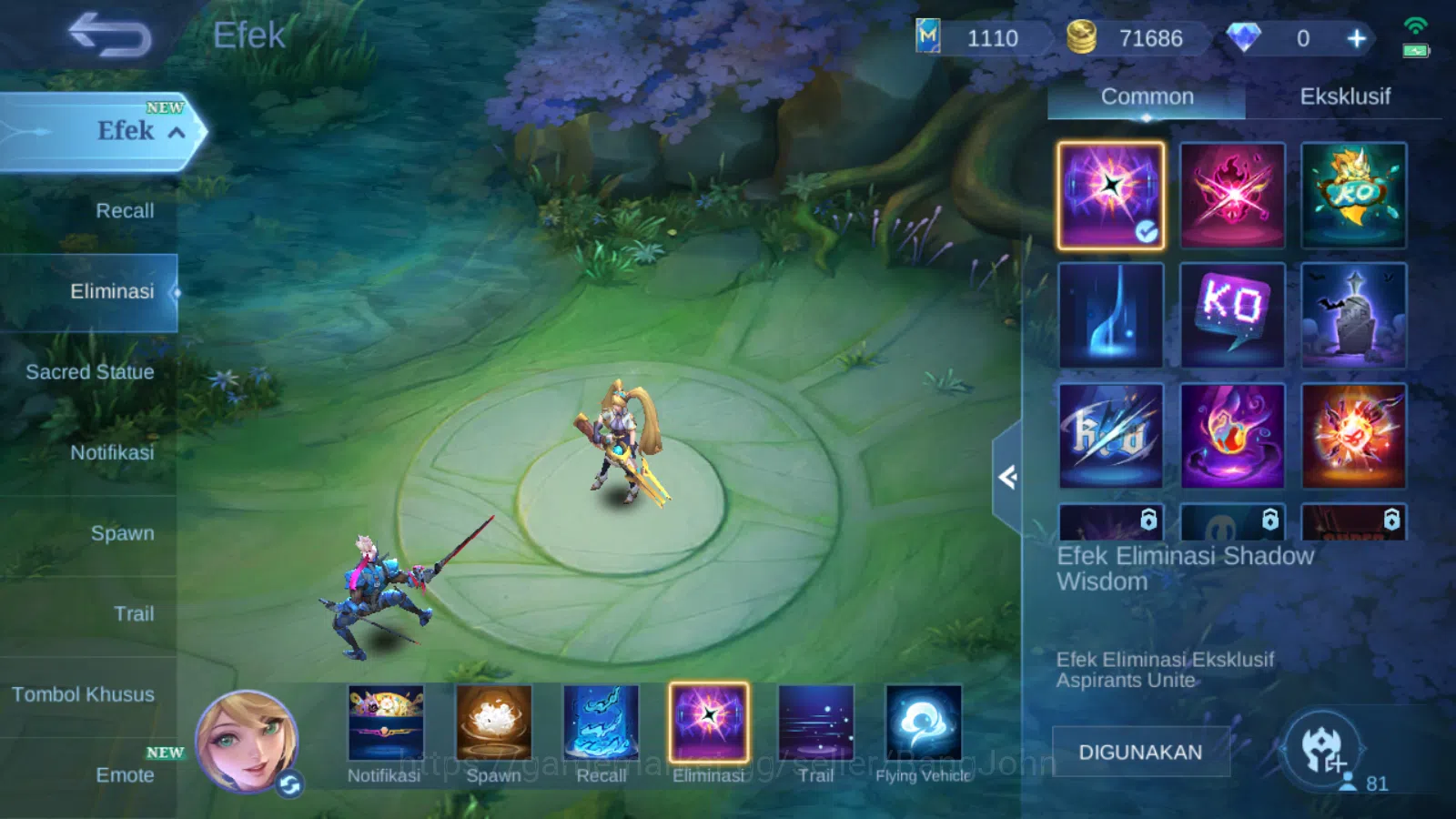 Mobile Legends: Bang Bang Accounts Hero 81 | skin 172 | kof guinevere | kof karina |  image 4