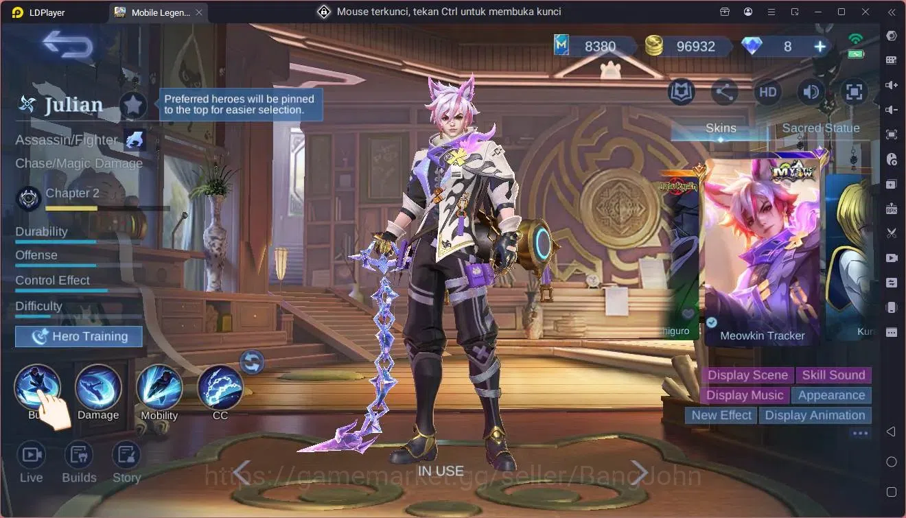 Mobile Legends: Bang Bang Accounts Global|Hero 125|Skin 221|Renowned|CC Natalia|9th F image 4
