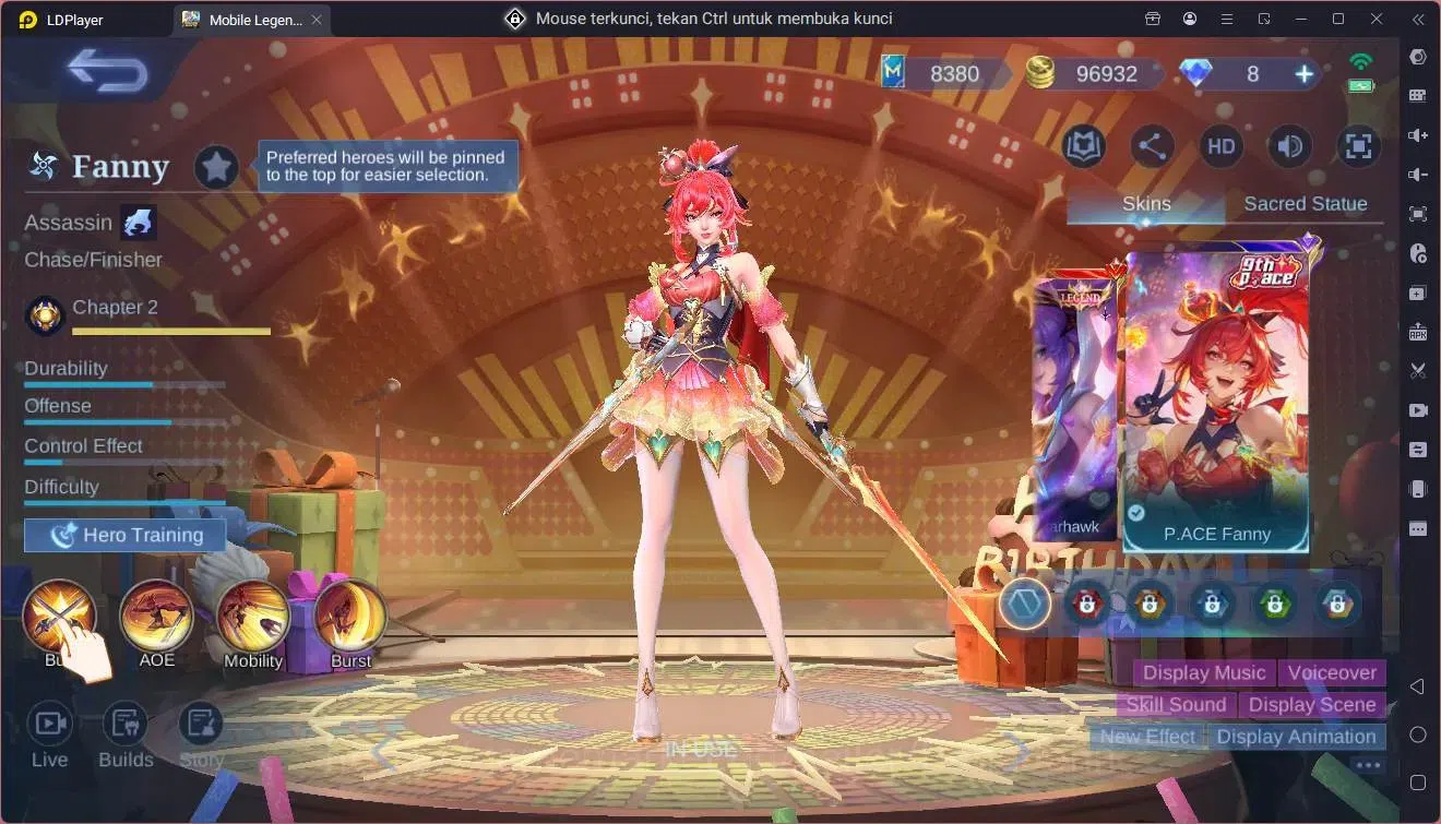 Mobile Legends: Bang Bang Accounts Global|Hero 125|Skin 221|Renowned|CC Natalia|9th F image 5