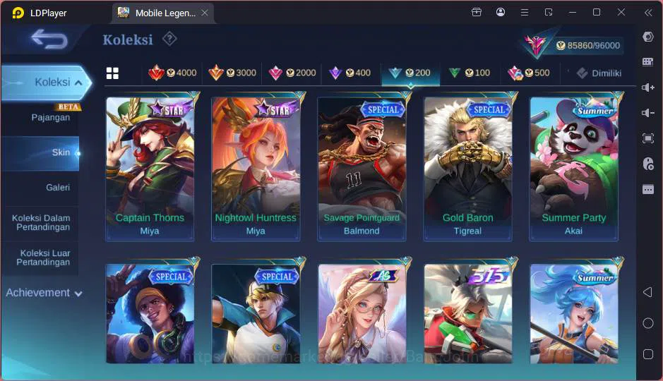 Mobile Legends: Bang Bang Accounts GLOBAL|Hero 125|Skin 304|Prim Claude+Granger,Sanri image 11
