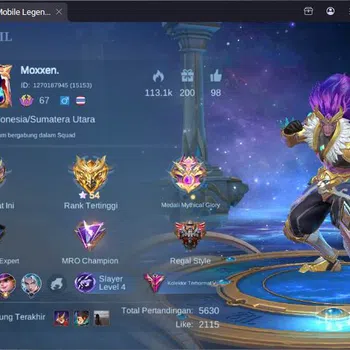 Mobile Legends: Bang Bang Collector GLOBAL|Hero 125|Skin 304|Prim Claude+Granger,Sanri image 1