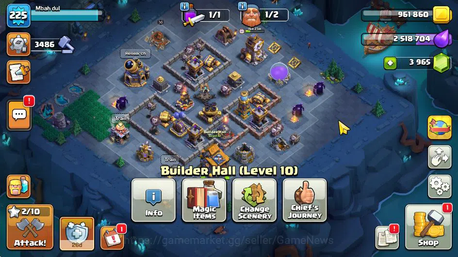 Clash of Clans Accounts TH 17-BH 10|LV 225|HH 11|BK 73,AQ 84,GW 65,MP 65,R image 18