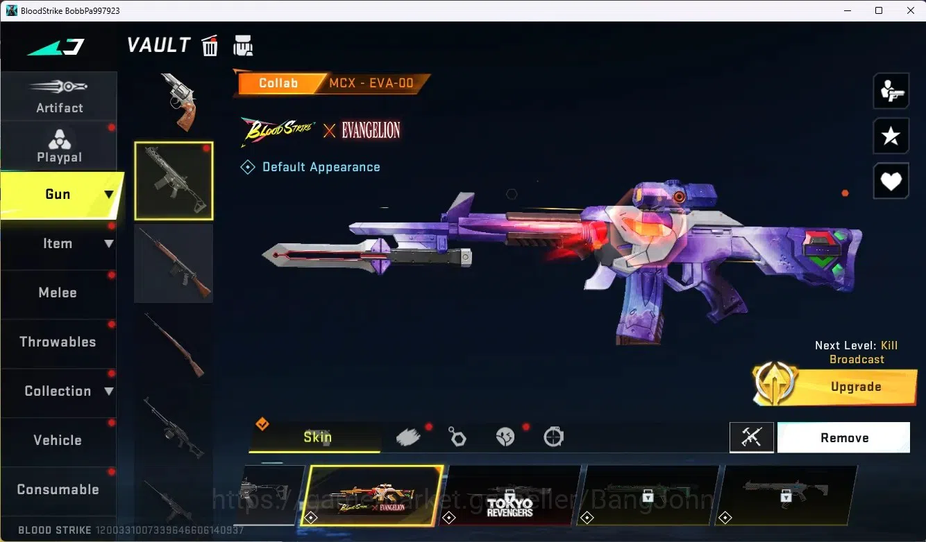Blood Strike Accounts ASIA | EVA: MCX-EVA-00 |Ultra Talon Knife-Sanctum| image 2