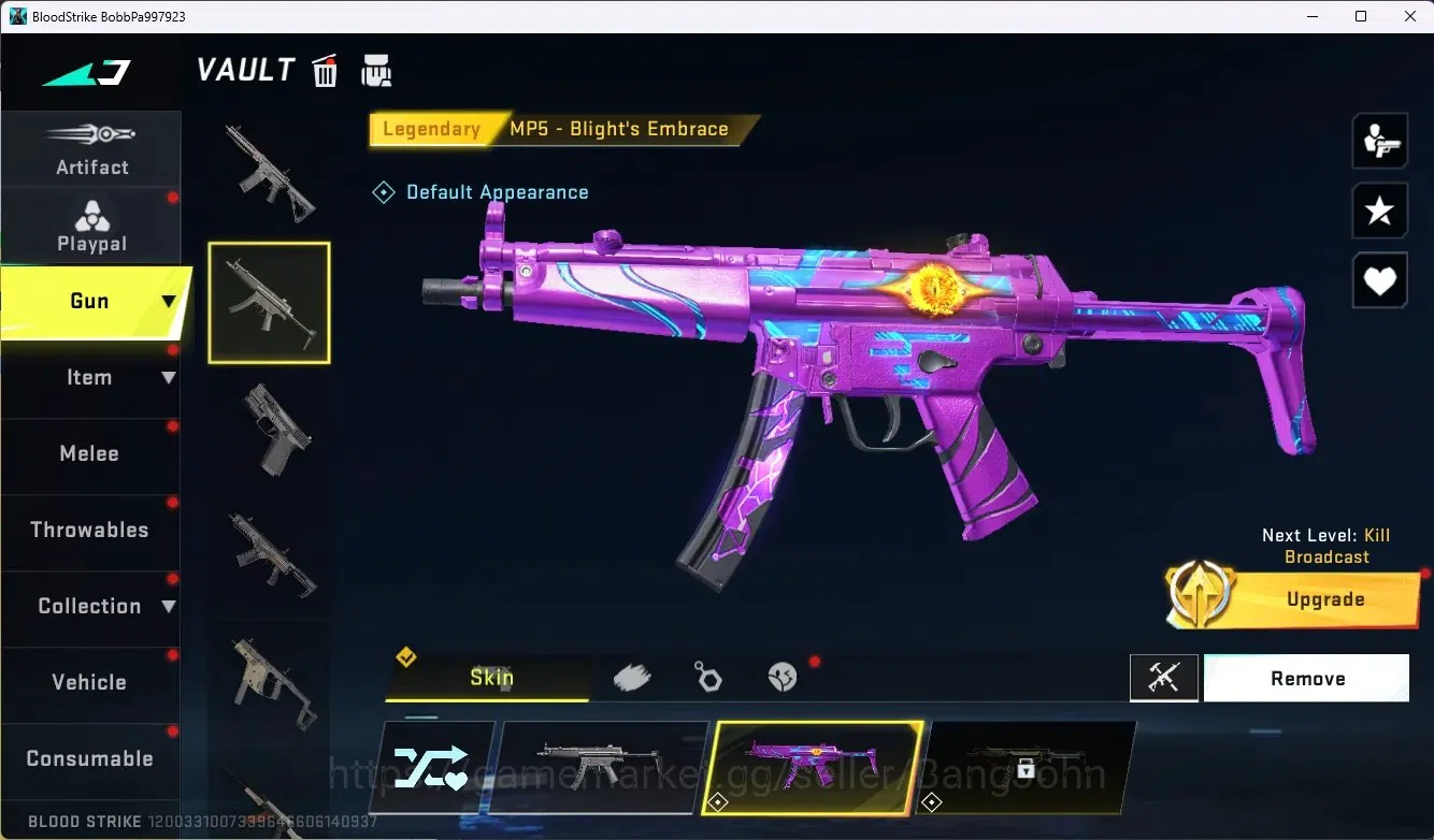 Blood Strike Accounts ASIA | EVA: MCX-EVA-00 |Ultra Talon Knife-Sanctum| image 3