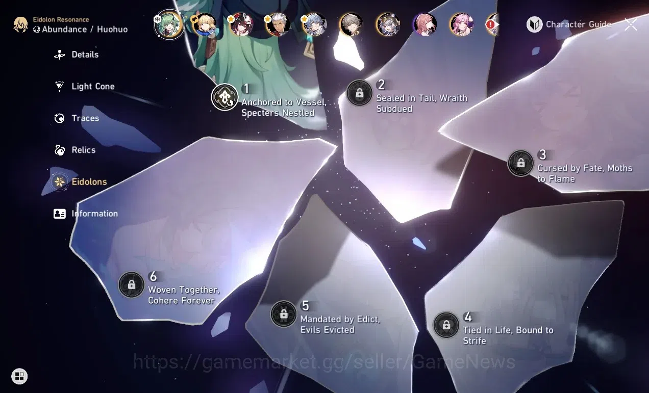 Honkai Star Rail Accounts ASIA|TL 68|12 Limited|Archer PremTeam|(SW Lv999 E1 image 5