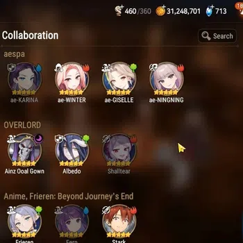 Epic Seven Accounts High-End ASIA Verif|89% Hero Journal,30K GI+45 ML(Notos,RnL,Ainz,etc)+Full Collab Alchemist+etc|AUTO