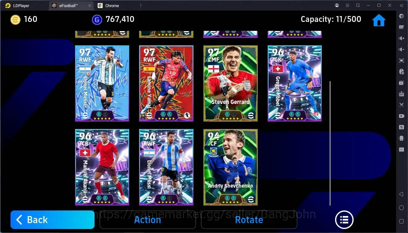 eFootball Accounts Mobile |PW 3135|Epic Zambrotta,Guardiola,Gerrard,S image 5