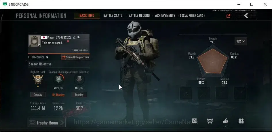 Arena Breakout Accounts MOBILE Lv30|SV 111M|CV 98M| Wire Set+Highland Set image 2