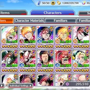 Bleach: Brave Souls Accounts Starter Global|30K orb|Fresh All Story|TYBW26 Robert,Gremmy,New Ichigo,10th Rukia,Ichigo,Duo