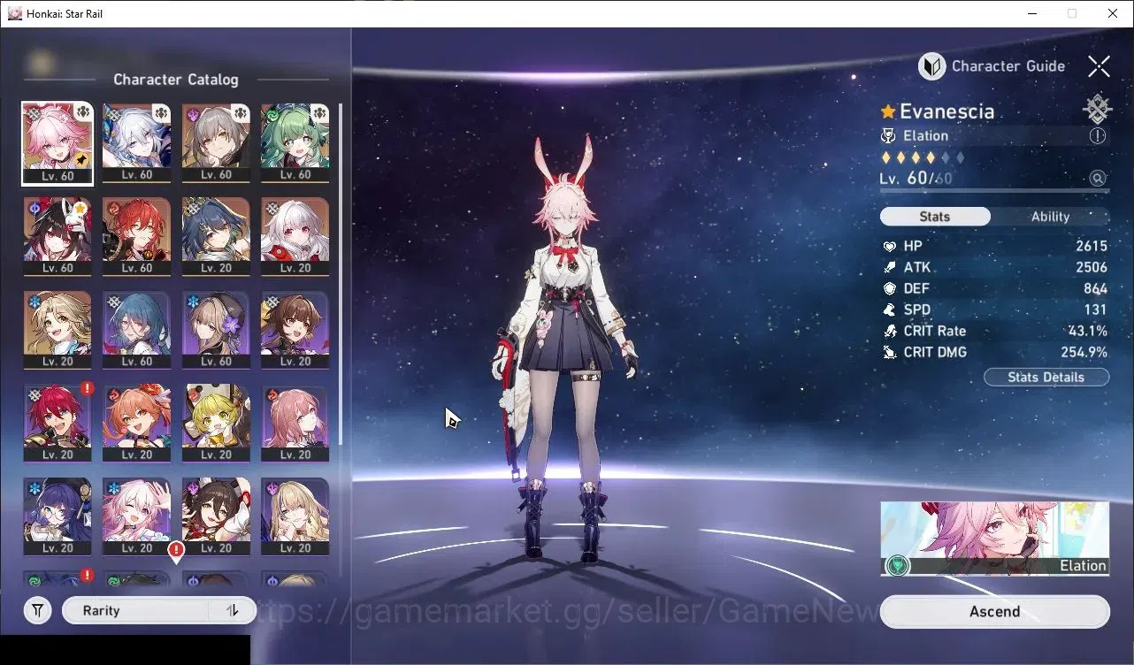 Honkai Star Rail Accounts Asia|TL 55|5 Limited|(Evanescia E1)+Sign Yao Guang image 4