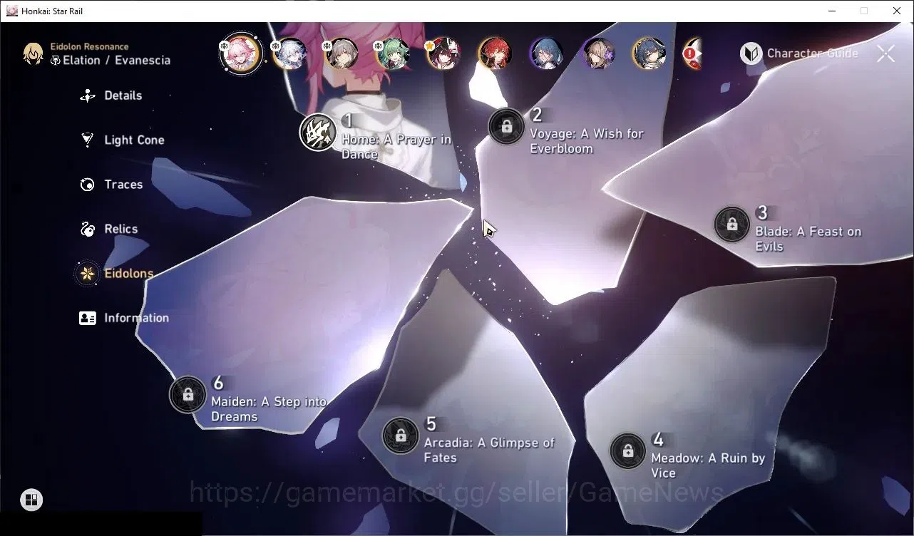 Honkai Star Rail Accounts Asia|TL 55|5 Limited|(Evanescia E1)+Sign Yao Guang image 5
