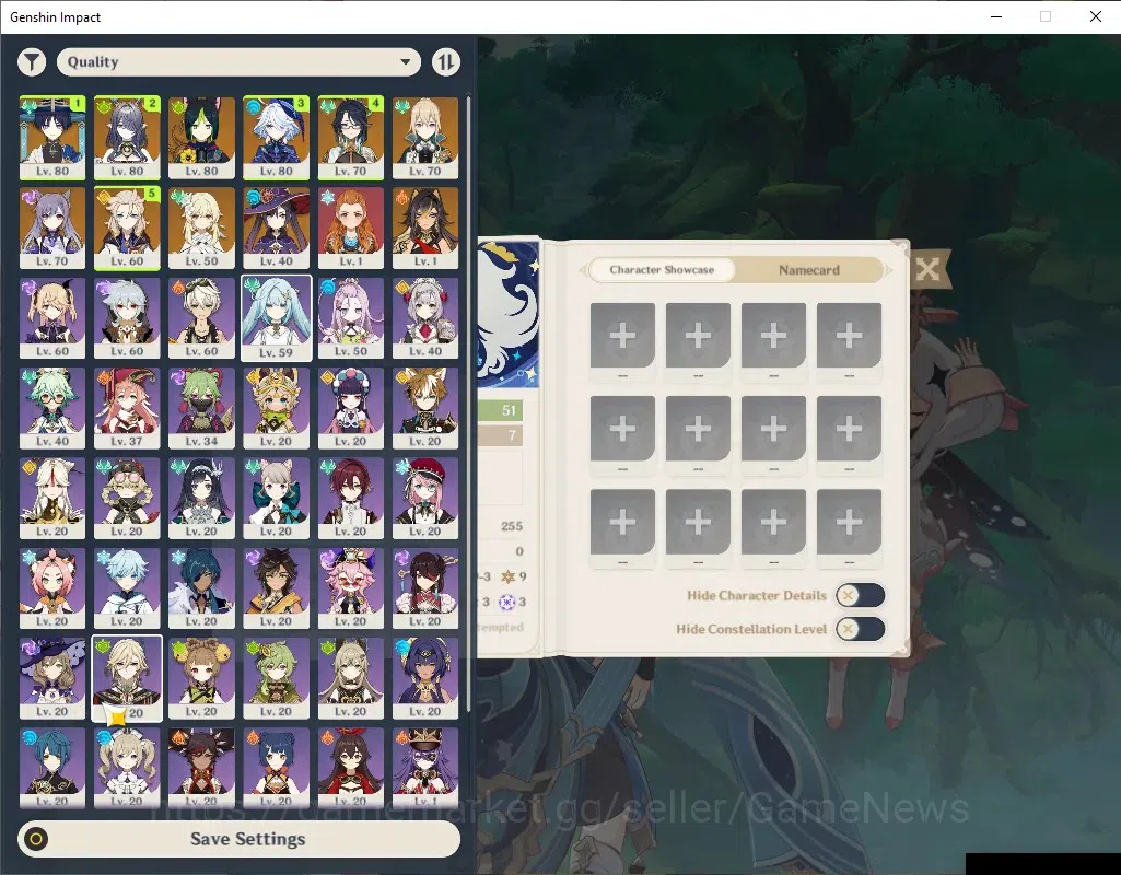 Genshin Impact Accounts ASIA|AR 51|5 Limited + 3 (*5Weapon)|Wanderer+Sign, image 1