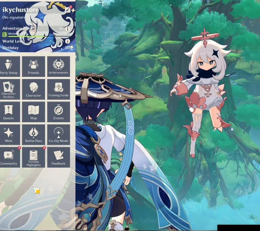 Genshin Impact Accounts ASIA|AR 51|5 Limited + 3 (*5Weapon)|Wanderer+Sign, image 2