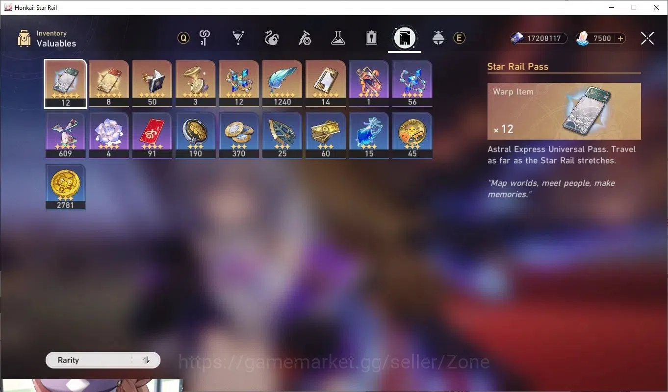 Honkai Star Rail Accounts Others ASIA|16 Lim L80 Characters|13 Signature LCs|Key LCs: Jing Yuan, Ruan Mei, Sparkle, Acheron 12