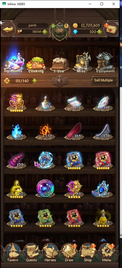 The Seven Deadly Sins: Grand Cross Accounts ASIA | 1.4M CC | DM 100 | 3UR Merlin & Escanor, op image 6