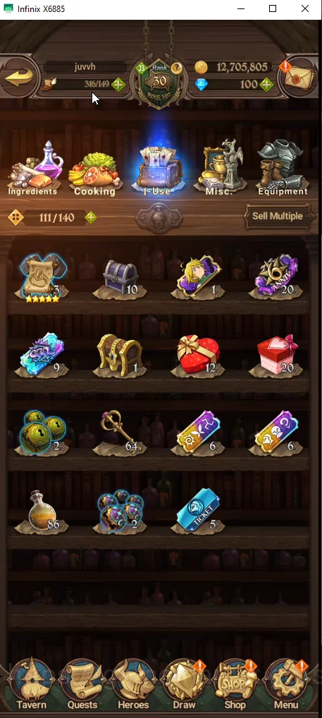 The Seven Deadly Sins: Grand Cross Accounts ASIA | 1.4M CC | DM 100 | 3UR Merlin & Escanor, op image 8