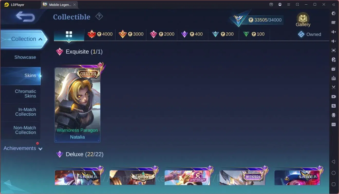 Mobile Legends: Bang Bang Accounts GLOBAL Hero 113 Skin 168|CC Natalia|Meowkin Hunter image 7