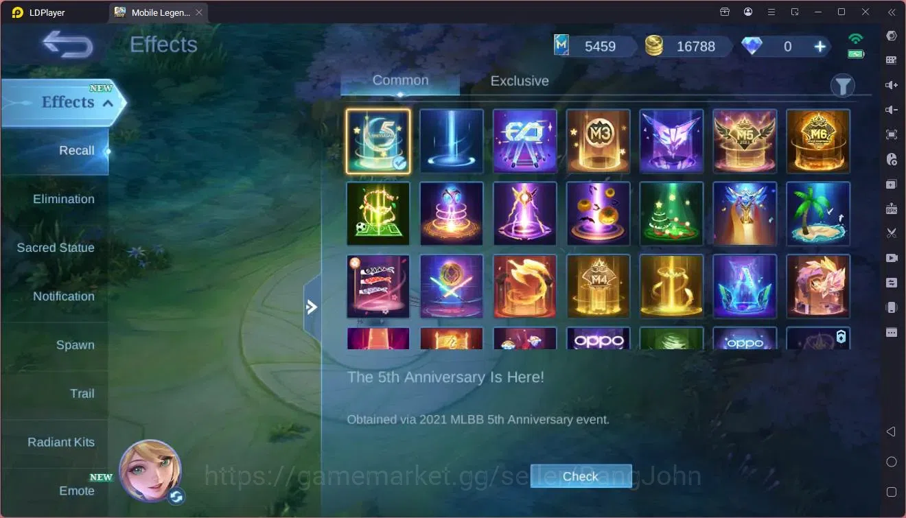 Mobile Legends: Bang Bang Accounts GLOBAL Hero 113 Skin 168|CC Natalia|Meowkin Hunter image 9