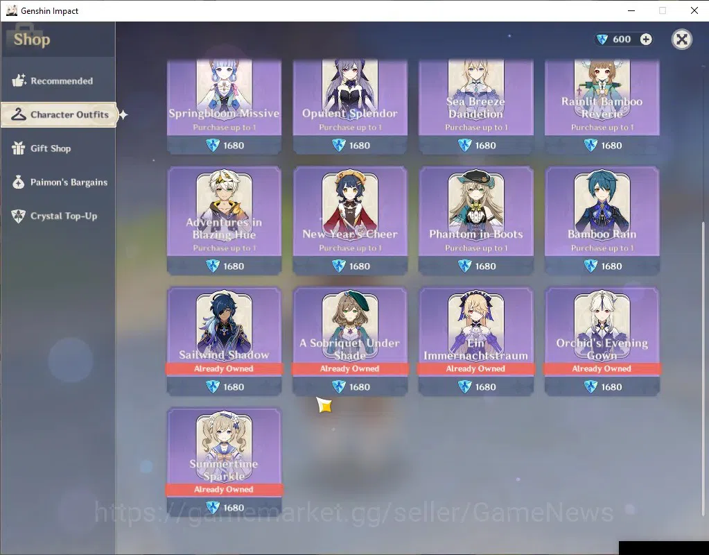 Genshin Impact Accounts ASIA|Free HSR|AR 60|19 Limit + 7 (*5Wep)|Columbina image 15