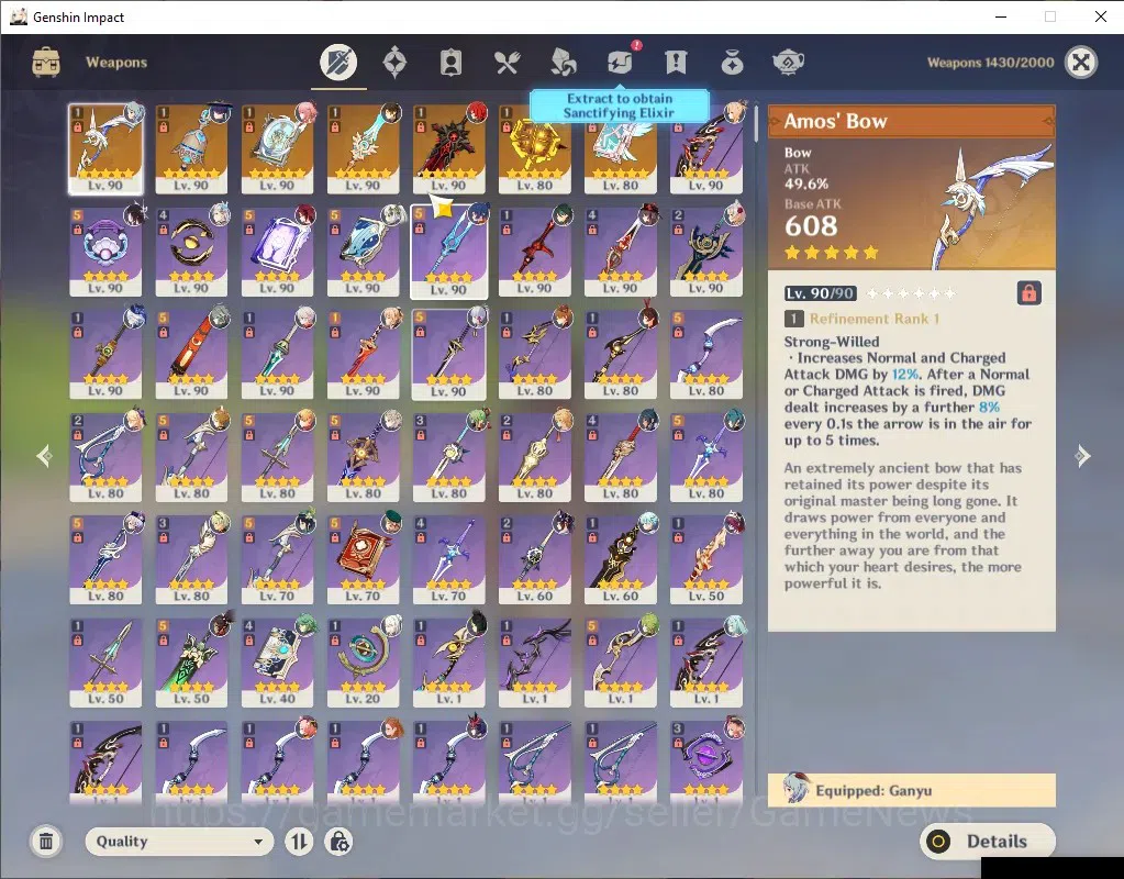 Genshin Impact Accounts ASIA|Free HSR|AR 60|19 Limit + 7 (*5Wep)|Columbina image 7
