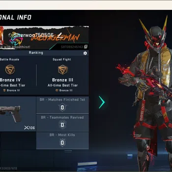 Blood Strike Accounts Others ASIA | Eternal Gun: SCAR-Dominator Lv.2|1 Bleach Loot Crate|4 Legendary Gun|3 Limited Striker|1