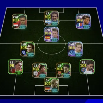 eFootball Accounts Legends & Iconic Players EFOOTBALL 2026 | ATEP RIZAL,G BATISTUTA,L MATHAUS,ALBERT FERRER,K DE BRYUNE, 3