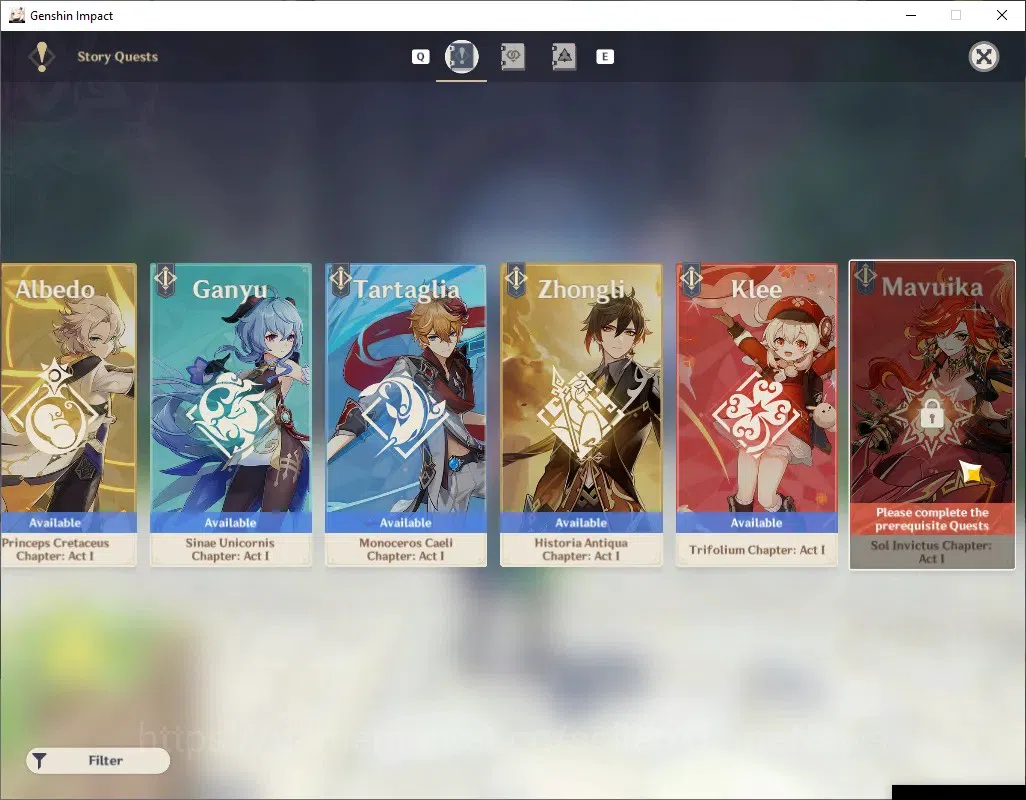 Genshin Impact Accounts ASIA|AR 54|3 Limited + 1 (*5 Weapon)|Columbina,Nic image 18