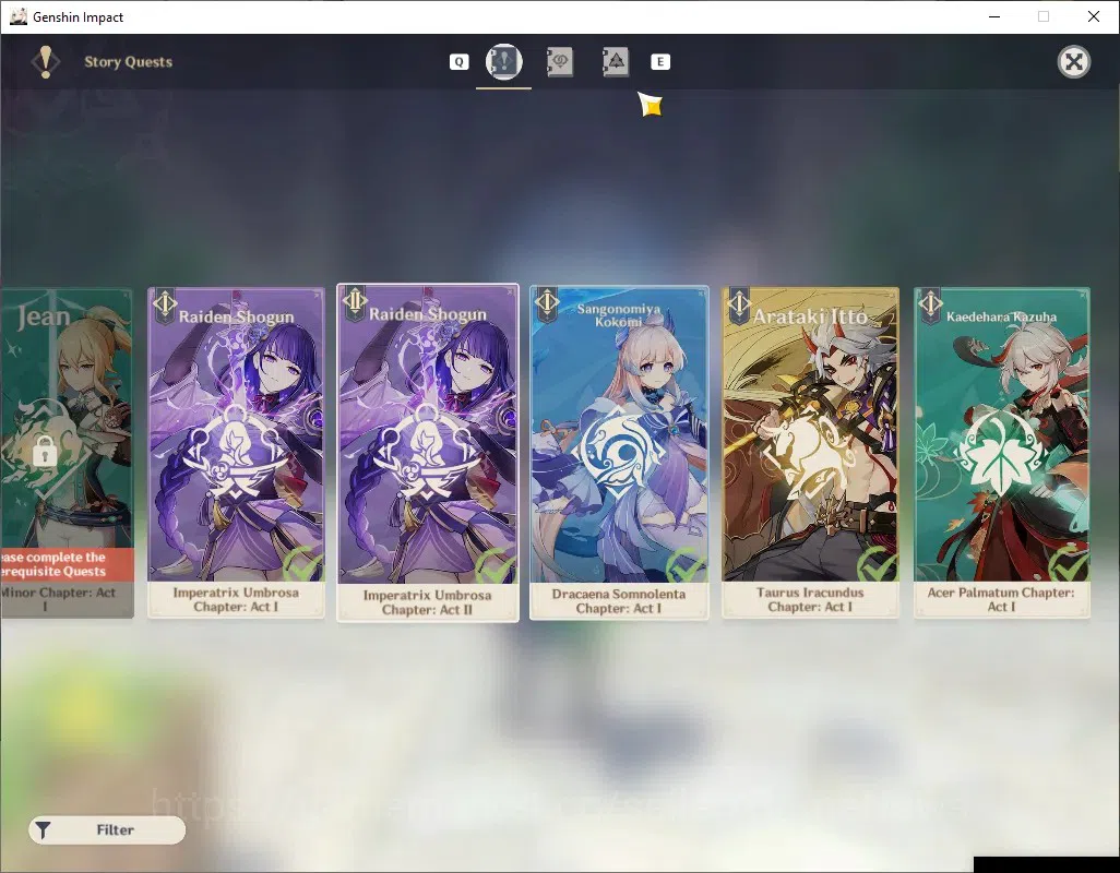 Genshin Impact Accounts ASIA|AR 54|3 Limited + 1 (*5 Weapon)|Columbina,Nic image 19