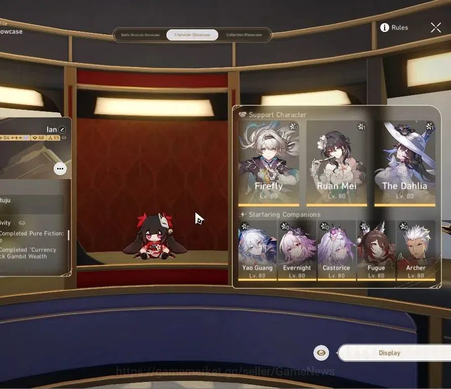 Honkai Star Rail Accounts Asia|TL 70|15 Limited+3 Sign|2 Prem Team|(Cyrene,Y image 2
