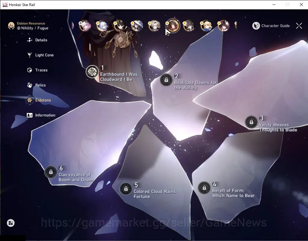 Honkai Star Rail Accounts Asia|TL 70|15 Limited+3 Sign|2 Prem Team|(Cyrene,Y image 7